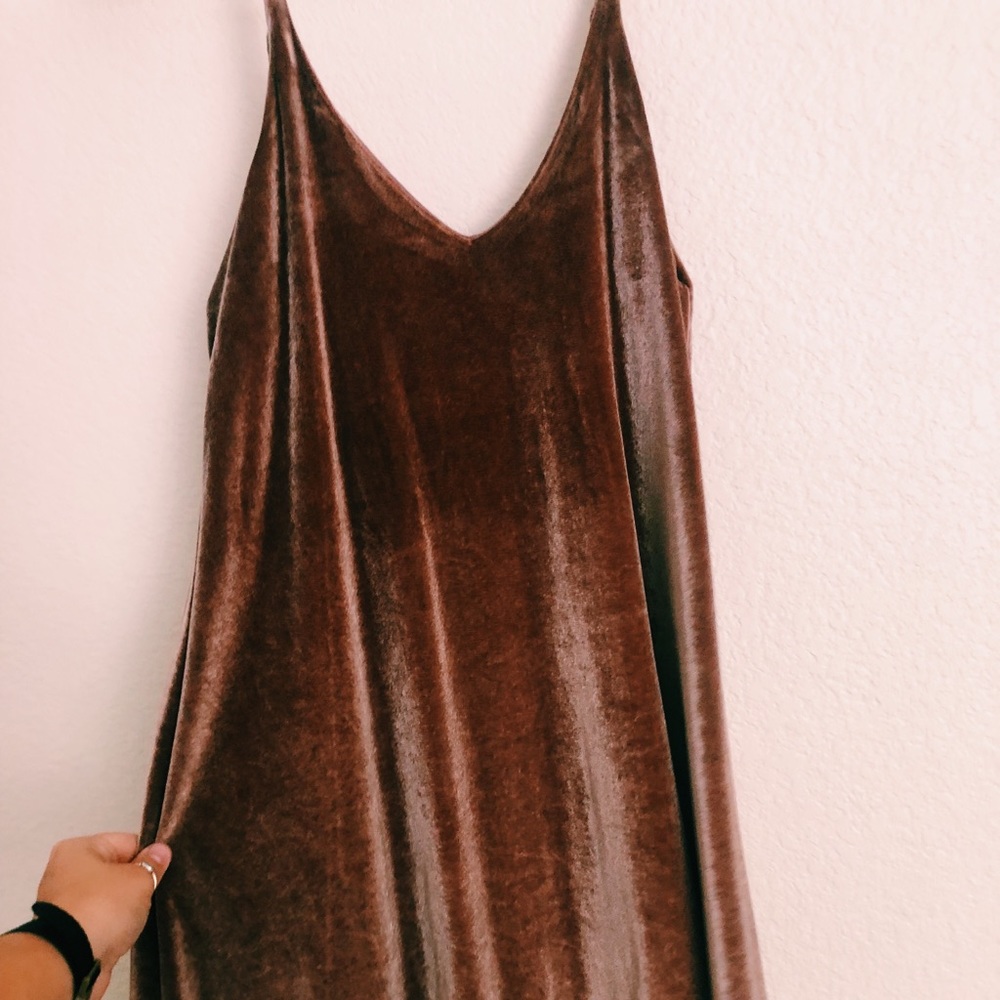 velvet dress